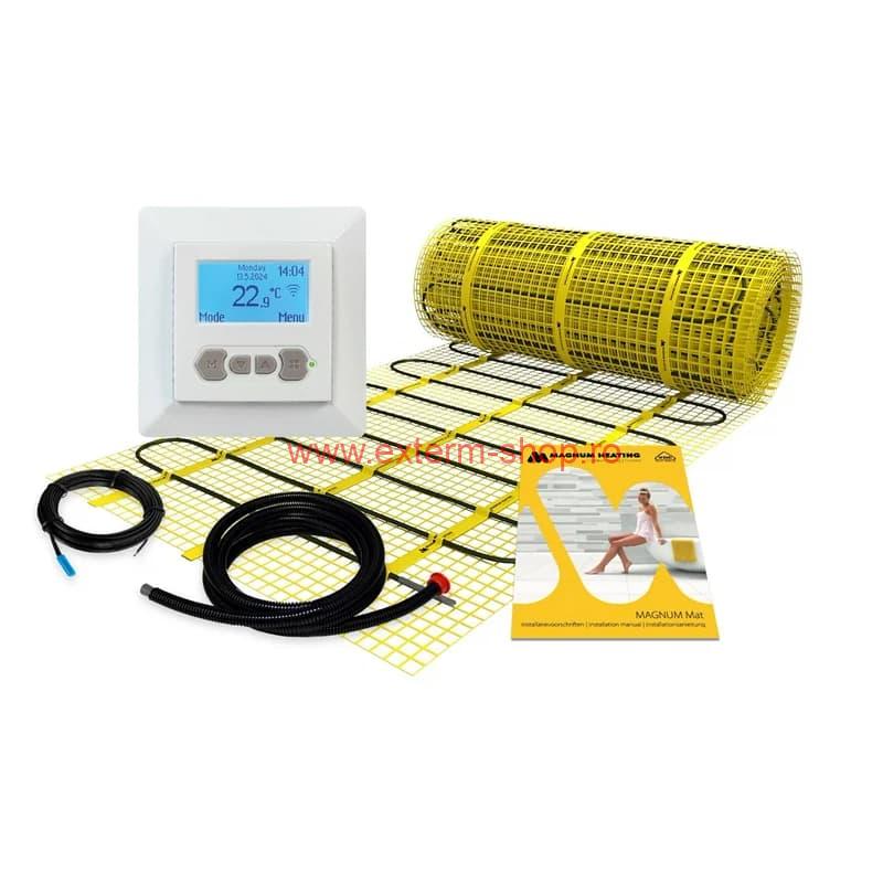 Kit incalzire electrica in pardoseala MAGNUM 6 m², 900 W, termostat IC programabil