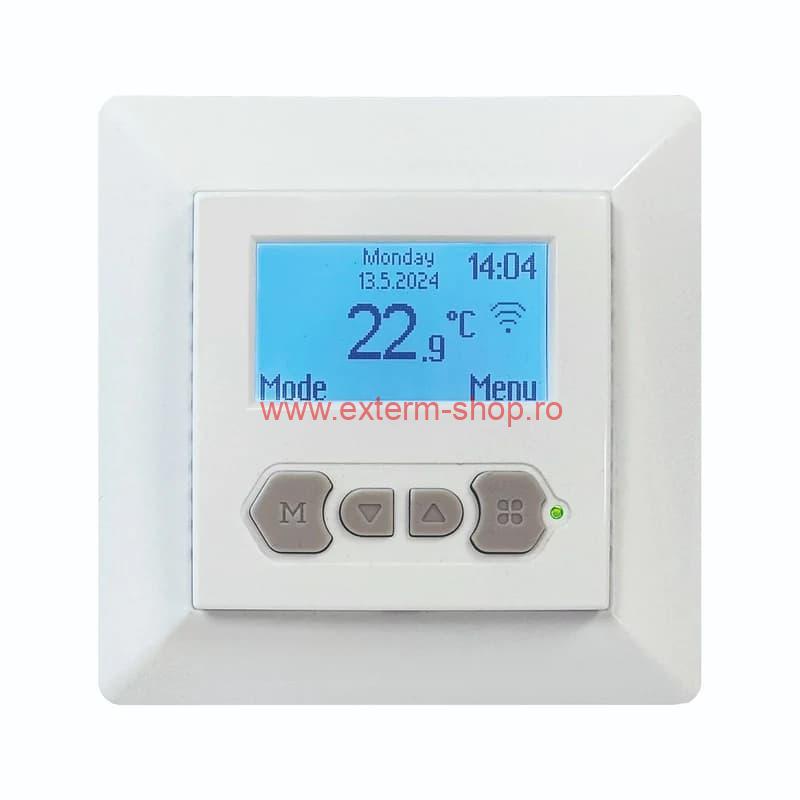 Kit incalzire electrica in pardoseala MAGNUM 9 m², 1350 W, termostat IC programabil