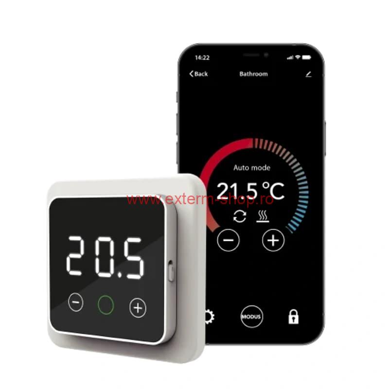 Kit incalzire electrica in pardoseala MAGNUM 4 m², 600 W, termostat WiFi F32