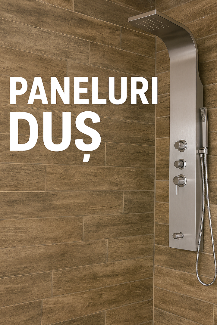 Paneluri de duș: Eleganță, confort și funcționalitate în baia ta