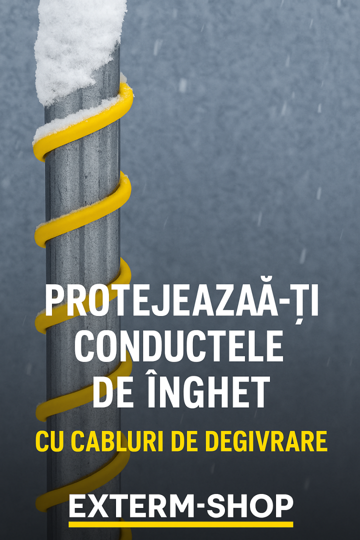 Protejează-ți conductele de îngheț cu cabluri de degivrare eficiente