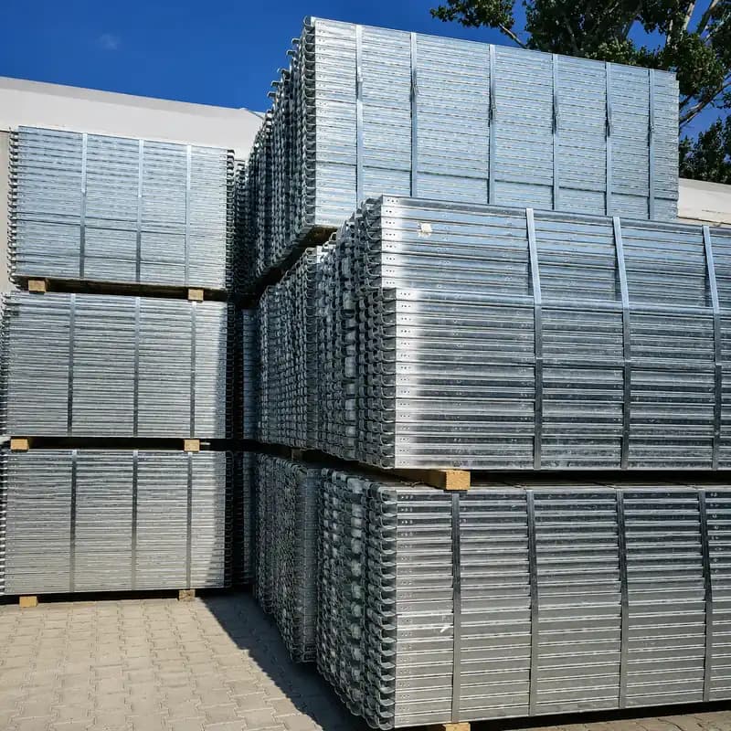Podină Metalică Zincată pentru Schelă 1800 mm