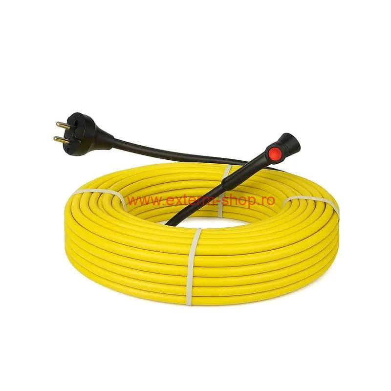 Kit cablu antiîngheț conducte MAGNUM Ideal 14 m, 140 W, cu termostat și ștecher