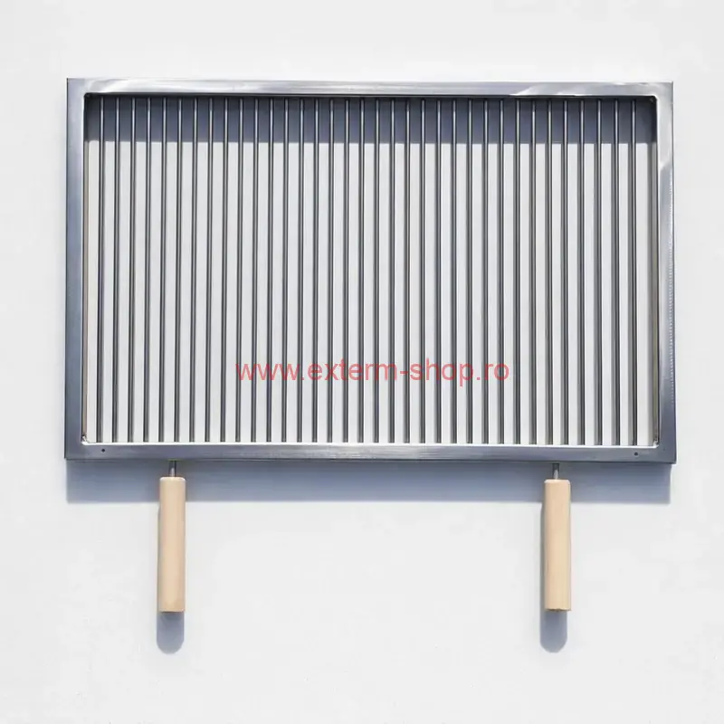 Grătar din inox 60x40 cm pentru grătare zidite