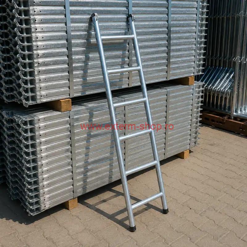Scară pentru Podină cu Trapă – Schelă Metalică