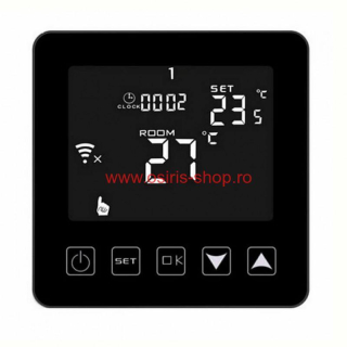 Termostat HY08WE-2 - black touch screen